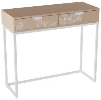 Консоль Дрим К01 (Пудра/Белый)