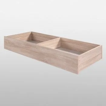 Ящик выкатной для кроватей СИРИУС, 138х60х20 см, дуб сонома