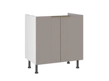 Стол СМ-80 Волна 2-дверный, Фьюжн (800*520*870) Мокко, 27134