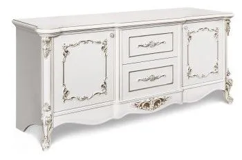 Тумба ТВ Флоренция белый глянец - Выставка м. Марьина роща