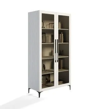 Витрина Стелла 2-ств белый