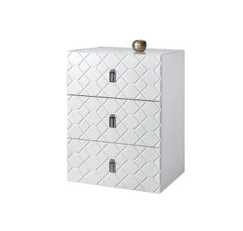 Комод Bogemia Fly Farfalle (Белый) (Lakobel/Хром) БМКМ-1