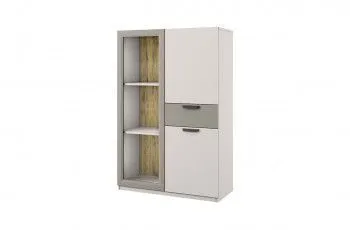 Шкаф с витриной Модерн 1V2D1S - Выставка м. Марьина роща