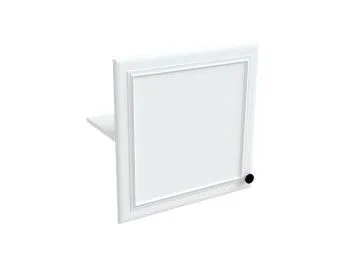 Доп.ПГ-60, Бьянка (596*596) Белый, 21123