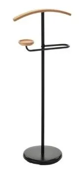 Вешалка для прихожей Signal ALBIN (черный/бук)