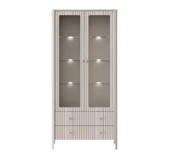 Витрина с подсветкой Далия REG2W2S персидский жемчуг