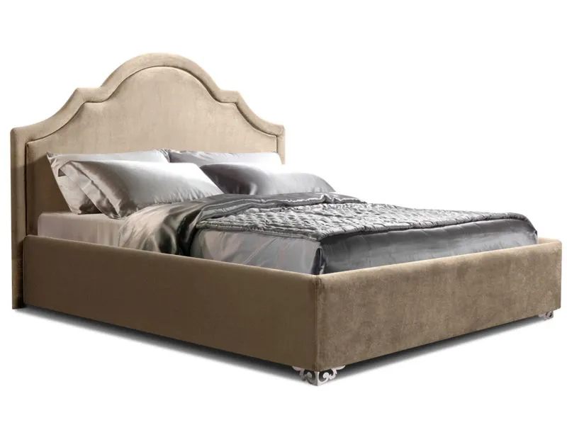 Кровать Queen 1,6 м, с подъемным механизмом (Бархат 01) Sweet dreams КВКР-1[3]