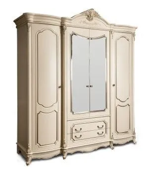 Шкаф Мона Лиза 4-дверный крем