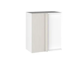 Шкаф ШВП-60 левый, Виста (600*350*720) Экокожа Белый, 26316