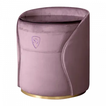 Пуф-тумба Душистая лаванда (бархат) золото Sweet dreams PS-101