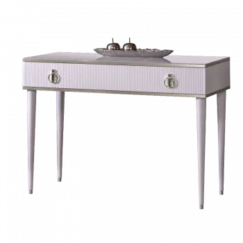 Лобня - Стол туалетный Римини СОЛО (белый серебро) РМСТ-1 (s)