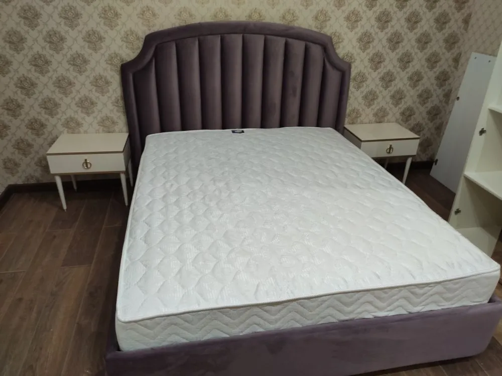 Кровать Verona 1,6 м, с подъемным механизмом (Бархат 02) Sweet dreams ВРКР-1[3] | изображение 3