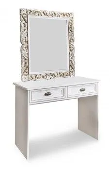 Туалетный столик Натали белый глянец