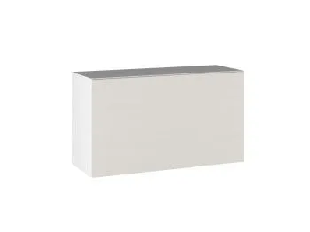 Шкаф АГ-85 (480), Виста (850*316*480) Экокожа Белый, 26312