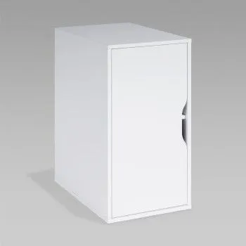 Тумба с дверцей Ингар, 36х71х53 белая