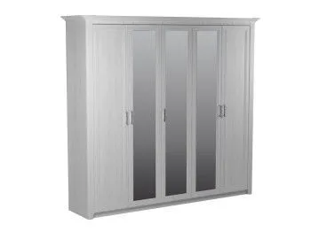 Шкаф 5-дверный, Клер (2544*593*2300) Сосна Андерсен, 11917