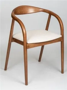 Полукресло венское Diona (светлый орех/ткань Тесла 01)