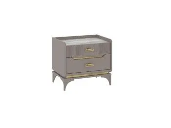 Тумба прикроватная, Сиде (550*394*502) Мокко, 12609