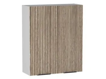 Шкаф 960 2-х дверный ШГ-80, Ватель (800*316*960) Дуб рейка темный, 23563