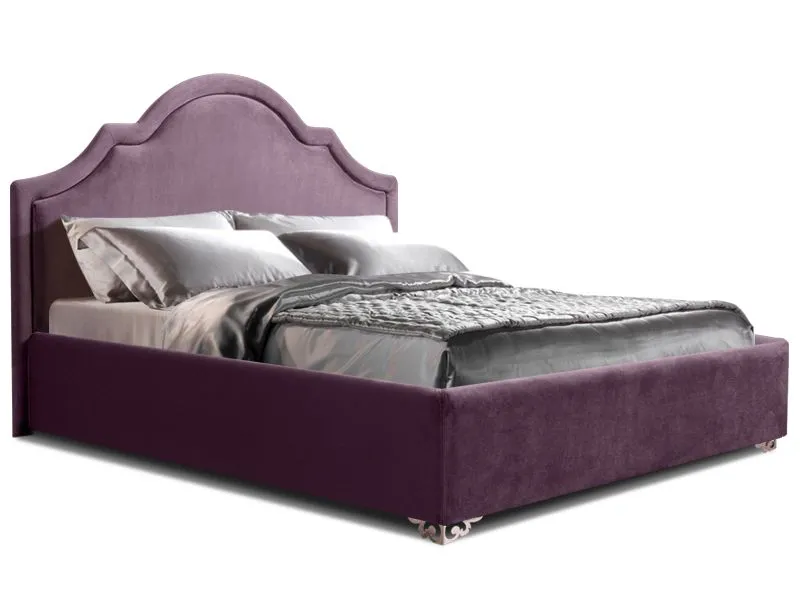 Кровать Queen 1,6 м, с подъемным механизмом (Бархат 02) Sweet dreams КВКР-1[3]