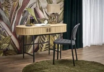 Стол компьютерный HALMAR B51 (натуральный/черный)