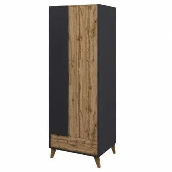 Шкаф для одежды Сканди МН-036-35 Графит