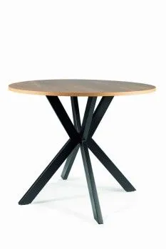 Стол обеденный Signal TALIA II (дуб/черный)