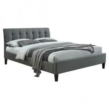 Кровать Halmar SAMARA 2 160 (серый/орех)