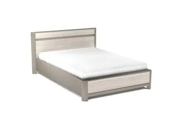 Кровать (каркас) 1400, Лацио (1600*2164*900) Серый камень, 11013