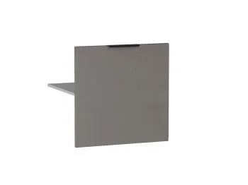 Доп. опция к ПГ-60, Ватель (596*596) Экокожа Серый, 23333