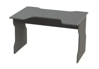 Стол компьютерный Вардиг, 120х75х82 см, антрацит/серебристый