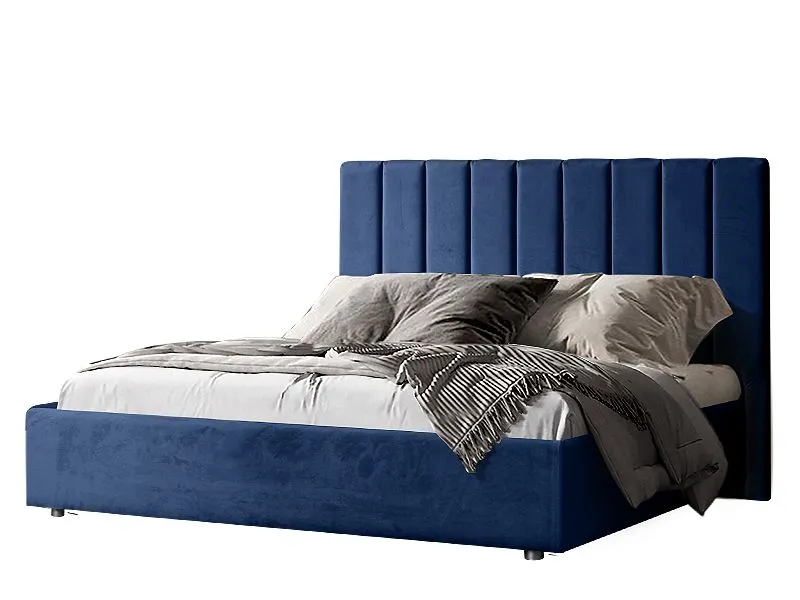 Кровать Concept 1,6 м, с подъемным механизмом (Бархат 04) Sweet Dreams КПКР-1[3]