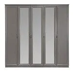 Шкаф Мишель Лайт 5-дверный серый камень | изображение 1