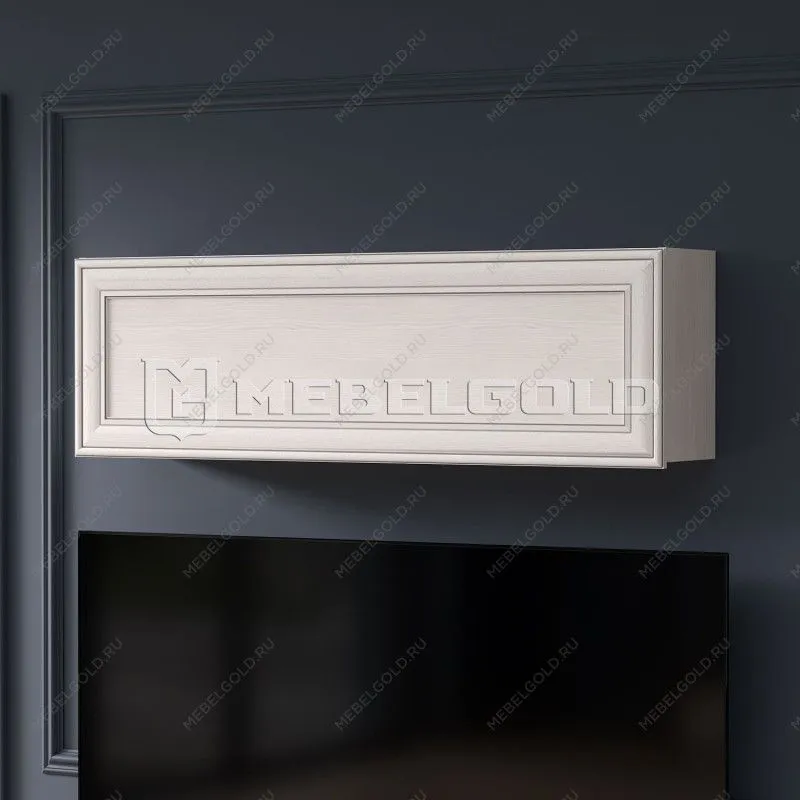 Полка навесная Тиффани 1D вудлайн кремовый | изображение 2