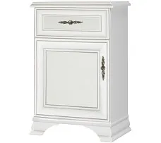 Тумба Кентаки KOM1D1S/L белый