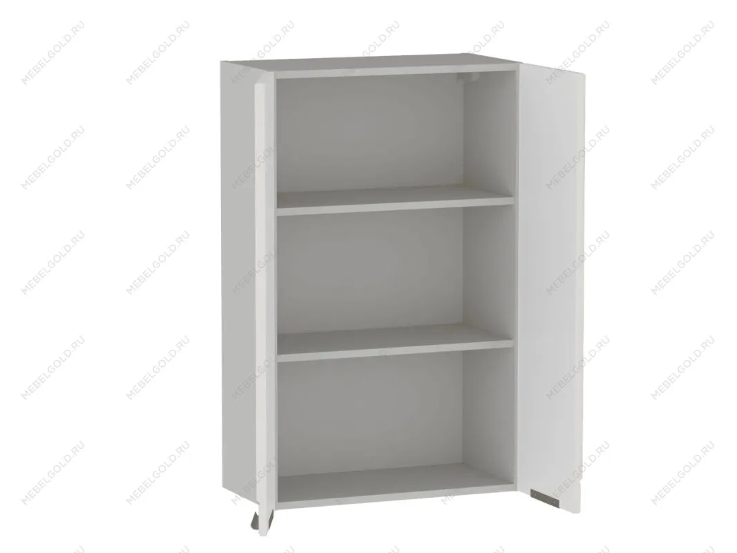 Шкаф 960 2-х дверный ШГ-60, Берта (600*321*960) Экокожа Белый, 25335 | изображение 1