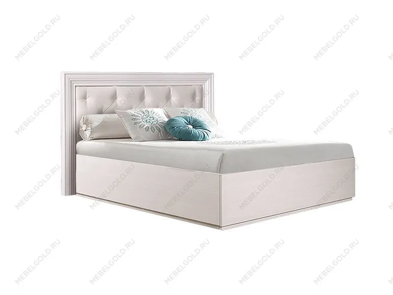 Кровать с мягким изголовьем Амели дуб АМКР140-2