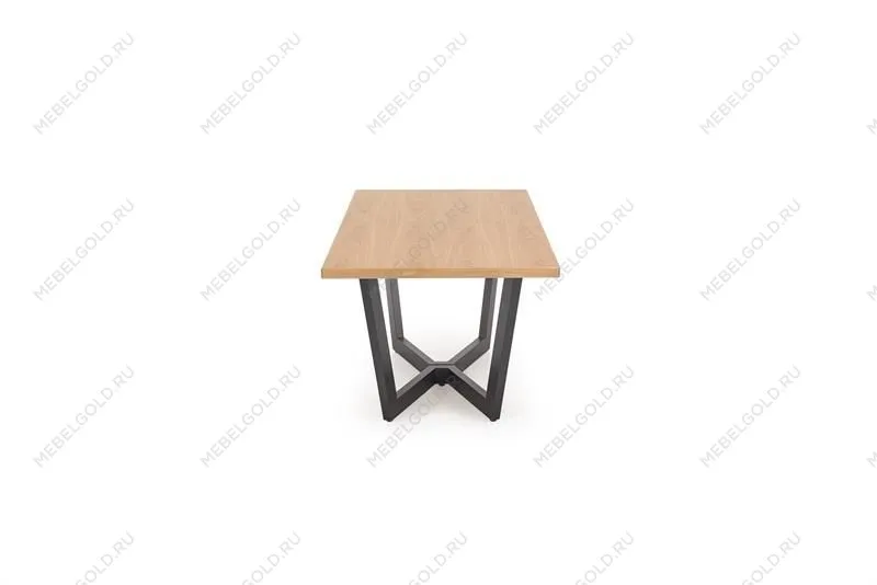 Стол обеденный Halmar MASSIVE 2 160 (дуб натуральный/черный) | изображение 6