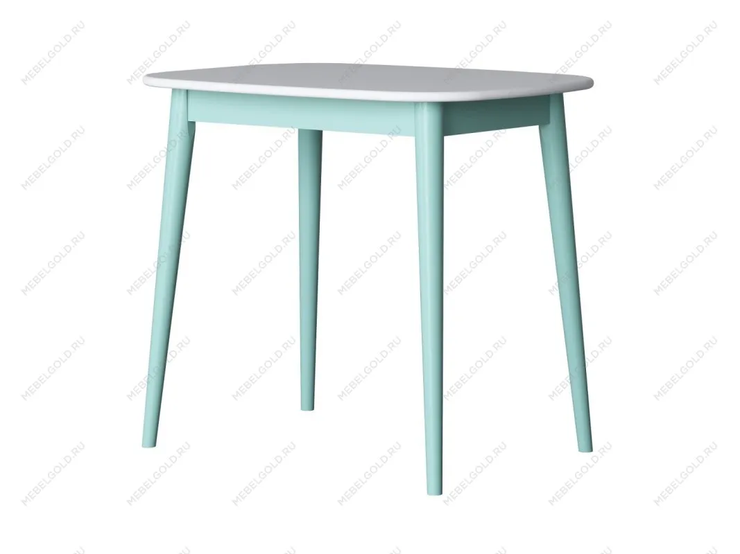 Стол KASPER (Белый - Бирюзовый)