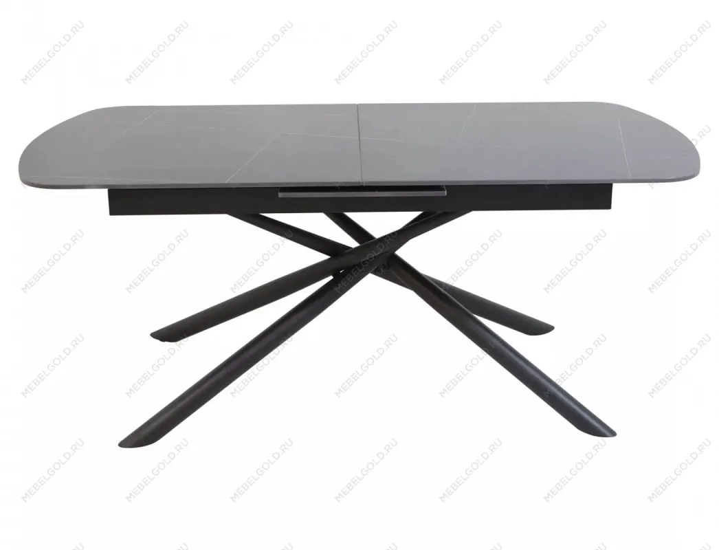 Стол обеденный Signal VECTOR Ceramic 180 (черный/черный) | изображение 5