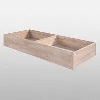 Ящик выкатной для кроватей СИРИУС, 138х60х20 см, дуб сонома