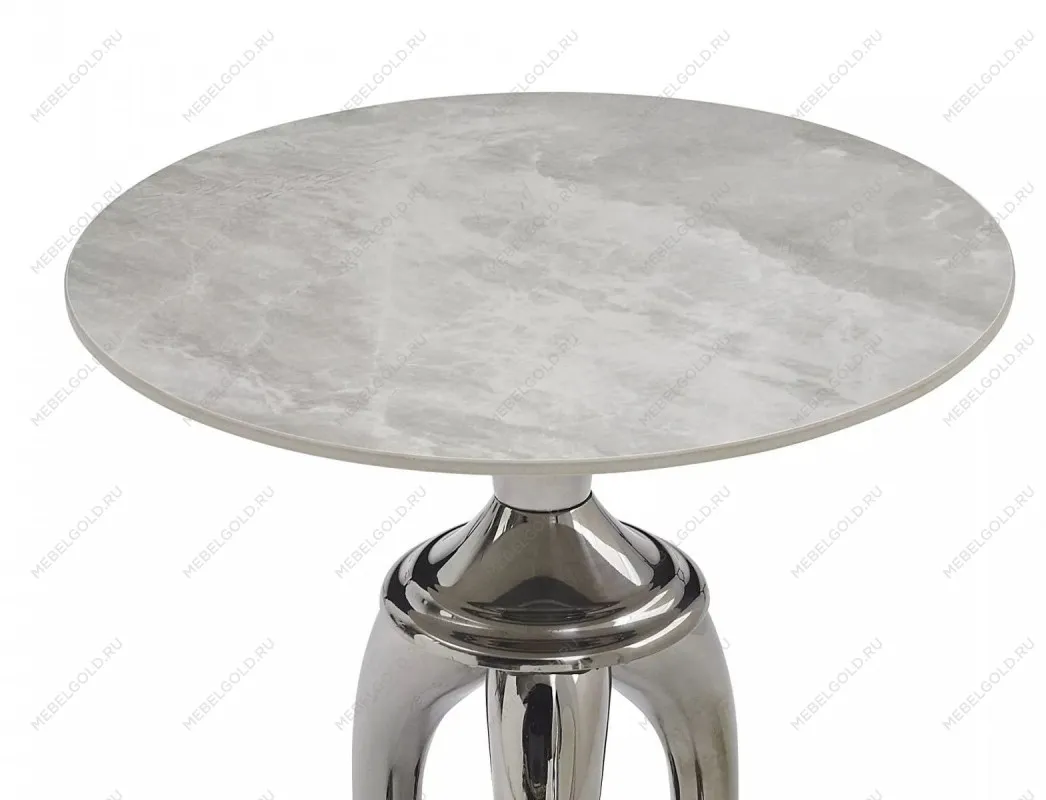Стол журнальный Signal SNAKE (белый/серебряный) | изображение 2