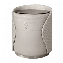 Пуф-тумба Светло-серый (новабук) серебро Sweet dreams PS-101