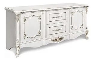 Тумба ТВ Флоренция белый глянец - Выставка м. Марьина роща