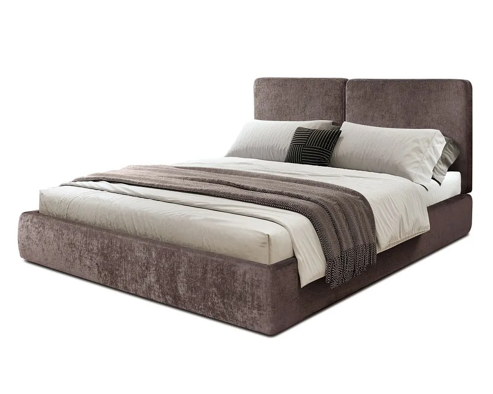 Кровать Natura 1.6 м, с подъемным механизмом (Шенилл 546), НТКР-1[3]