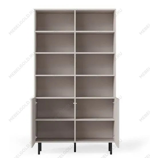 Стеллаж Halmar PAXOS REG-1 (кашемир/черный) | изображение 6