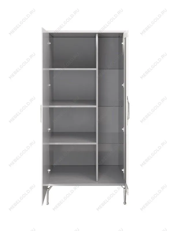 Витрина Замира 2-ств низкая серый | изображение 1