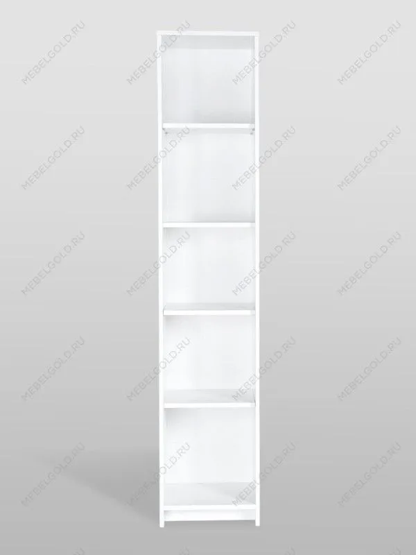 Стеллаж Сириус, 5 полок, 39х34х190 см, белый | изображение 7