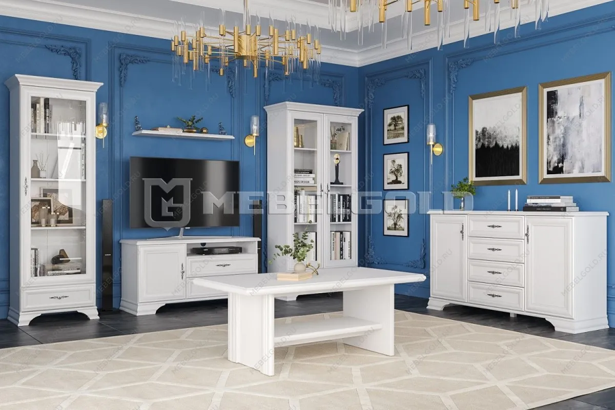 Гостиная Кентаки белый