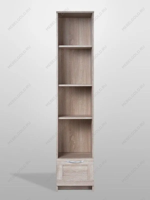 Стеллаж Сириус, 1 ящик, 39х35х190 см, дуб сонома | изображение 7